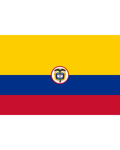 Flag: Naval Ensign of Colombia |  landscape flag | 2.16m² | 23sqft | 120x180cm | 4x6ft 