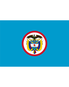 Flag: Naval Jack of Colombia |  landscape flag | 2.16m² | 23sqft | 120x180cm | 4x6ft 