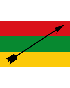 Flag: Neiva  Huila | Ciudad de Neiva  Huila |  landscape flag | 1.35m² | 14.5sqft | 90x150cm | 3x5ft 