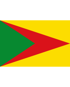 Flag: Paz de Ariporo  Casanare | Municipio de Paz de Ariporo  Casanare |  landscape flag | 2.16m² | 23sqft | 120x180cm | 4x6ft 