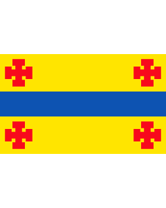 Flag: Popayán, Colombia |  landscape flag | 1.35m² | 14.5sqft | 90x150cm | 3x5ft 