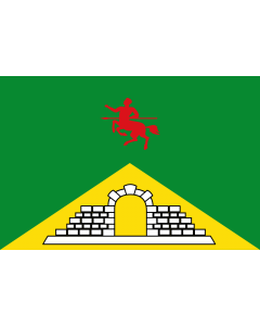 Flag: Pore  Casanare | Municipio de Pore  Casanare |  landscape flag | 2.16m² | 23sqft | 120x180cm | 4x6ft 