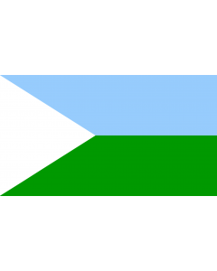 Flag: Puerto Narino  Colombia | Puerto Narino, Amazonas, Colombia |  landscape flag | 2.16m² | 23sqft | 120x180cm | 4x6ft 