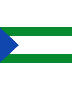 Bandiera: Puerto Triunfo  Antioquia | Municipio de Puerto Triunfo  Antioquia | bandiera paesaggio | 1,35&nbsp;m² | 80&nbsp;×&nbsp;160&nbsp;cm 