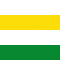 Flag: Riosucio  Caldas, Colombia |  landscape flag | 1.35m² | 14.5sqft | 100x130cm | 40x50inch 