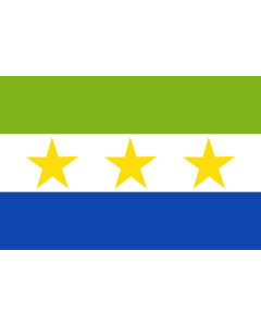 Bandiera: San Andrés de Cuerquía  Antioquia | Municipio de San Andrés de Cuerquía  Antioquia | bandiera paesaggio | 2,16&nbsp;m² | 120&nbsp;×&nbsp;180&nbsp;cm 