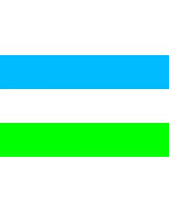 Flag: San Bernardo |  landscape flag | 1.35m² | 14.5sqft | 80x160cm | 30x60inch 