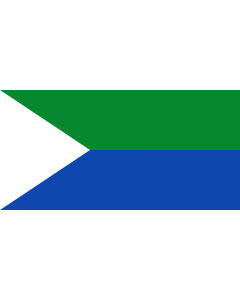 Flag: San Bernardo del Viento  Córdoba | Municipio de San Bernardo del Viento  Córdoba |  landscape flag | 2.16m² | 23sqft | 100x200cm | 40x80inch 
