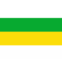 Flag: San Carlos de Guaroa  Meta | Municipio de San Carlos de Guaroa  Meta |  landscape flag | 2.16m² | 23sqft | 120x180cm | 4x6ft 