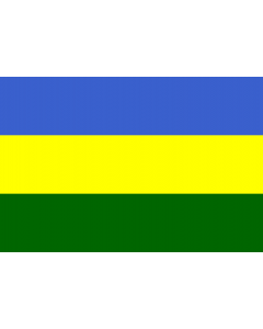 Flag: San Juan del Cesar, Colombia |  landscape flag | 2.16m² | 23sqft | 120x180cm | 4x6ft 