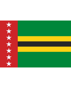 Flag: Santander department, Colombia |  landscape flag | 1.35m² | 14.5sqft | 90x150cm | 3x5ft 