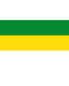 Flag: Sesquilé Cundinamarca department Colombia |  landscape flag | 1.35m² | 14.5sqft | 90x150cm | 3x5ft 