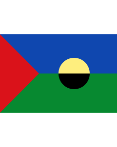 Flag: Sutatausa  Cundinamarca | Municipio de Sutatausa  Cundinamarca |  landscape flag | 2.16m² | 23sqft | 120x180cm | 4x6ft 