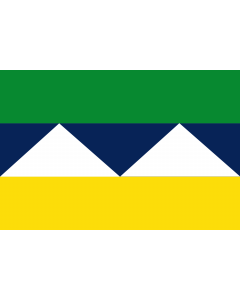 Flag: Teruel  Huila | Municipio de Teruel  Huila |  landscape flag | 1.35m² | 14.5sqft | 90x150cm | 3x5ft 