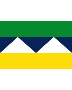 Flag: Teruel  Huila | Municipio de Teruel  Huila |  landscape flag | 2.16m² | 23sqft | 120x180cm | 4x6ft 