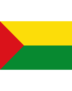 Flag: Town of Tinjacá; in Boyacá, Colombia |  landscape flag | 2.16m² | 23sqft | 120x180cm | 4x6ft 