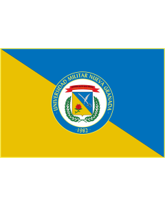 Flag: Universidad Militar Nueva Granada |  landscape flag | 0.06m² | 0.65sqft | 20x30cm | 8x12in 