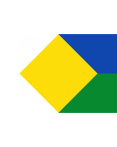 Flag: Villagómez  Cundinamarca | Municipio de Villagómez  Cundinamarca   La bandera es el pabellón o estandarte que identifica al Municipio como única insignia o emblema municipal |  landscape flag | 2.16m² | 23sqft | 120x180cm | 4x6ft 