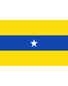 Flag: Viterbo  Caldas, Colombia |  landscape flag | 1.35m² | 14.5sqft | 90x150cm | 3x5ft 