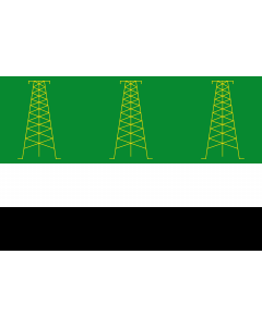 Flag: Yondó  Antioquia | Municipio de Yondó  Antioquia |  landscape flag | 1.35m² | 14.5sqft | 90x150cm | 3x5ft 