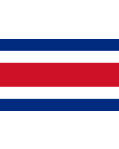 Table-Flag / Desk-Flag: Costa Rica 15x25cm