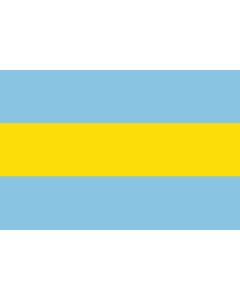 Bandiera: Costa Rica  1821-1823 | Costa Rica 1821-1823, by User Fornax |  bandiera paesaggio | 2.16m² | 120x180cm 