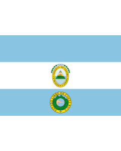 Flagge: XL Costa Rica  1824-1840 | Costa Rica 1824-1840, by User Kookaburra and User Fornax  |  Querformat Fahne | 2.16m² | 120x180cm 