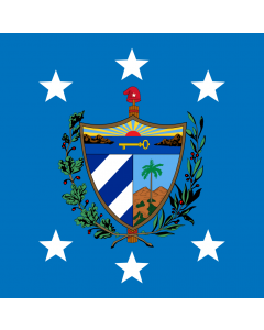 Flag: President of Cuba |  2.16m² | 23sqft | 150x150cm | 60x60inch 