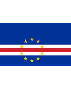 Table-Flag / Desk-Flag: Cape Verde 15x25cm