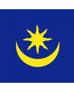 Flag: Associated with the governor of Cyprus Isaac Komnenos |  0.06m² | 0.65sqft | 25x25cm | 10x10inch 