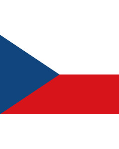 Flag: Czechia (Czech Republic) |  landscape flag | 0.135m² | 1.5sqft | 30x45cm | 1x1.5foot 