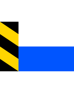 Flag: Municipal flag of Bečov village |  landscape flag | 1.35m² | 14.5sqft | 90x150cm | 3x5ft 