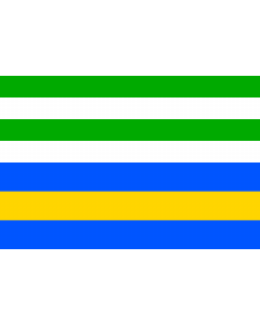 Flag: Municipal flag of Bílovice nad Svitavou village |  landscape flag | 2.16m² | 23sqft | 120x180cm | 4x6ft 