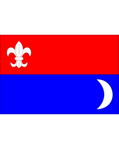 Flag: Blatnice  Třebíč District , Czech Republic |  landscape flag | 1.35m² | 14.5sqft | 90x150cm | 3x5ft 