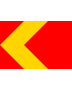 Flag: Bohdanec | Bohdaneč  village in Czechia |  landscape flag | 1.35m² | 14.5sqft | 90x150cm | 3x5ft 