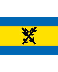 Flag: Brno-Útěchov |  landscape flag | 1.35m² | 14.5sqft | 90x150cm | 3x5ft 
