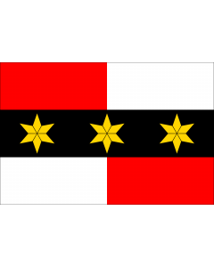 Flag: Municipal flag of Brodek u Prostějova market town |  landscape flag | 2.16m² | 23sqft | 120x180cm | 4x6ft 