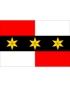 Bandera de  Brodek u Prostejova CZ | Municipal flag of Brodek u Prostějova market town | Městysu Brodek u Prostějova, okres Prostějov |  bandera horizontal | 2.16m² | 120x180cm 