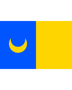 Bandera de  Brozany nad Ohri CZ | Municipal flag of Brozany nad Ohří market town | Městysu Brozany nad Ohří, okres Litoměřice |  bandera horizontal | 1.35m² | 90x150cm 