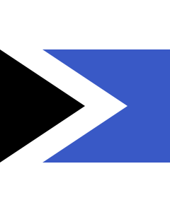 Flag: Bruntal |  landscape flag | 1.35m² | 14.5sqft | 90x150cm | 3x5ft 