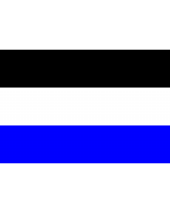Flag: BRUNTAL TRICOLOR |  landscape flag | 1.35m² | 14.5sqft | 90x150cm | 3x5ft 