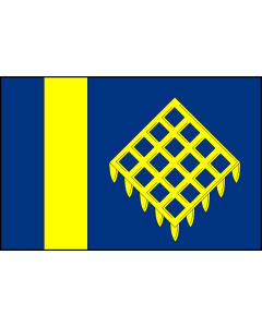 Flag: Bruzovice, Frýdek-Místek District |  landscape flag | 2.16m² | 23sqft | 120x180cm | 4x6ft 