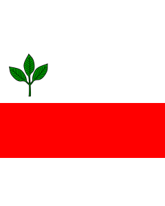 Flag: Bucina CZ | Coat of arms |  landscape flag | 0.24m² | 2.5sqft | 40x60cm | 1.3x2foot 