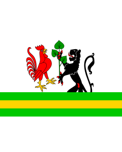 Bandera de  Ceske Libchavy CZ | Coat of arms |  bandera horizontal | 1.35m² | 90x150cm 