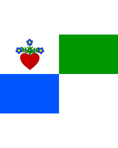 Flag: Cotkytle CZ | Coat of arms |  landscape flag | 2.16m² | 23sqft | 120x180cm | 4x6ft 