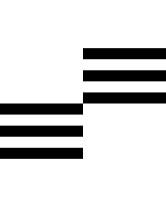 Flag: Municipal flag of Dambořice village |  landscape flag | 2.16m² | 23sqft | 120x180cm | 4x6ft 