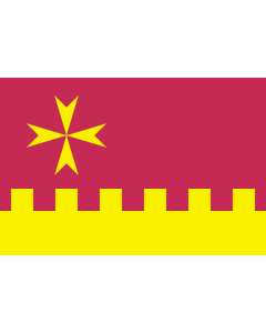 Flag: Dívčí Hrad, the Czech Republic |  landscape flag | 2.16m² | 23sqft | 120x180cm | 4x6ft 