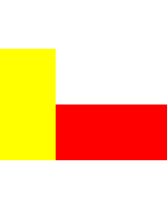 Bandera de  Dolni Poustevna |  bandera horizontal | 1.35m² | 90x150cm 