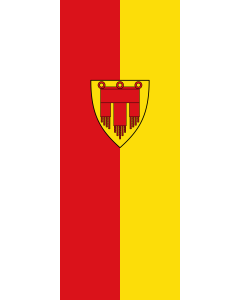 Flag: Böblingen |  portrait flag | 3.5m² | 38sqft | 300x120cm | 10x4ft 