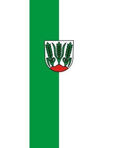Flag: Bondorf |  portrait flag | 3.5m² | 38sqft | 300x120cm | 10x4ft 